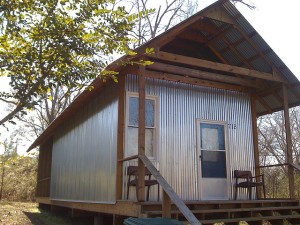 Rural Studio prototype house in Hale County